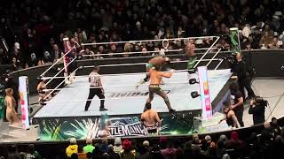 FULL MATCH - Santos Escobar & Dominik Mysterio vs Andrade & Rey Mysterio live - WrestleMania 40