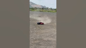 ARRMA Mojave 6S RC car drift gravel stunts #offroad #trophytruck #rccar