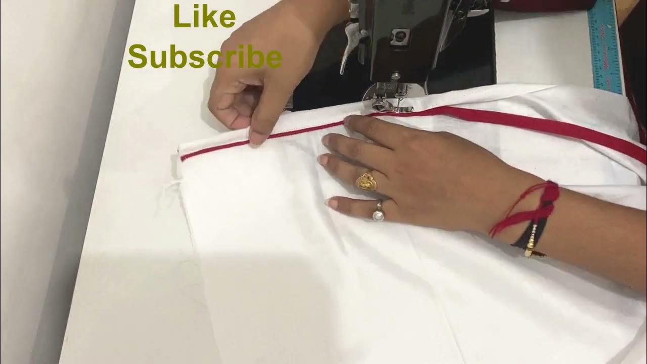 suit piping kaise lagaya jata hai gum piping kaise lagate hain YouTube