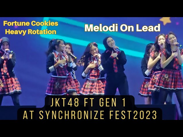 JKT48 u0026 Gen 1 at Synchronize Fest 2023 class=