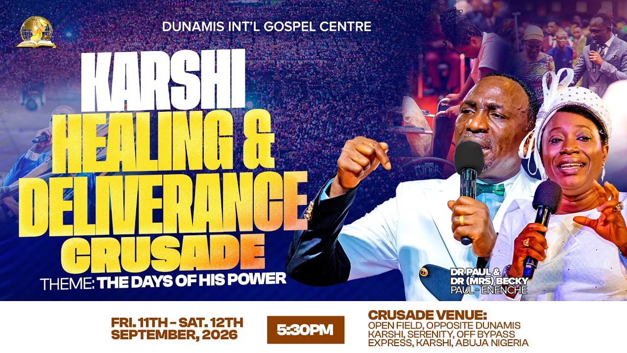 KARSHI HEALING AND DELIVERANCE CRUSADE/ SANCTUARY DEDICATION || DAY 2  || 12-09-2026