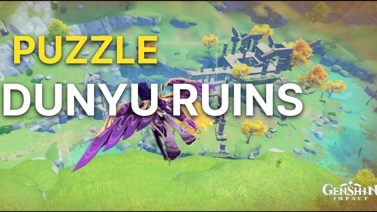 Dunyu Ruins Puzzle [ Genshin Impact ] - YouTube