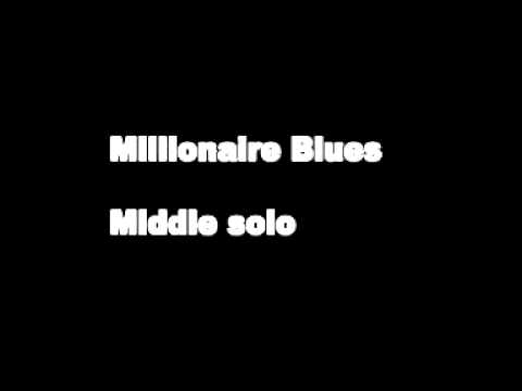 Millionaire Blues - Dire Straits - middle solo - guitar cover