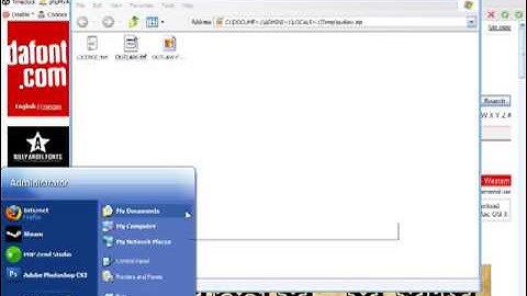 How to Install Fonts on Windows XP or Vista