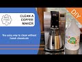 Clean your coffeemaker without harsh chemicals #shorts