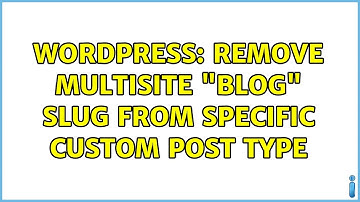 Wordpress: Remove multisite "blog" slug from specific custom post type