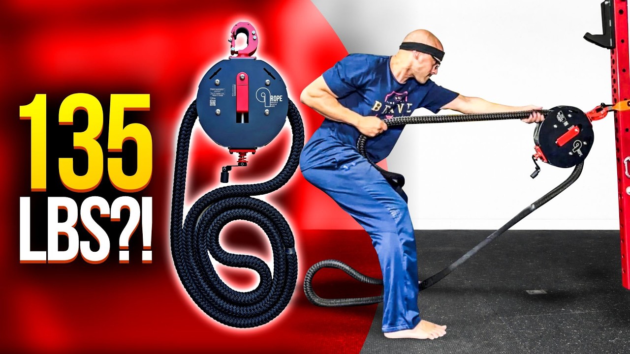 QRope Endless Rope Trainer Machine Review: Workout From ANY Angle