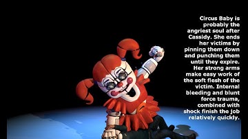 How the sister location animatronics end you