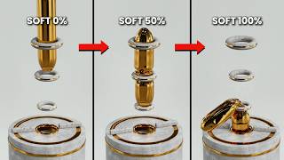 3D Satisfying Soft Body Physics Simulation Relaxing