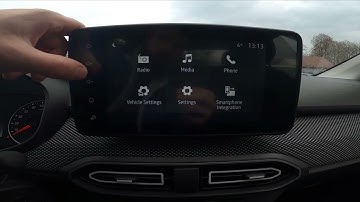 How to Turn Radio On or Off, and Change Radio Volume in Dacia Sandero III ( 2021 – now )