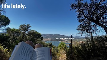Slow weekend in Spain | Beach, solo hike, studying