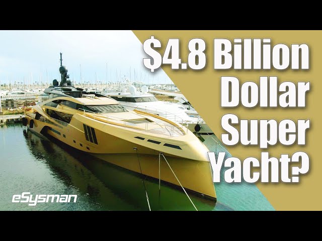 Is This a $4.8 Billion SuperYacht? | Imperia Marina