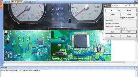 UPA   USB Коррекция одометра на Renault Logan Скрипт от Компании SoftDump