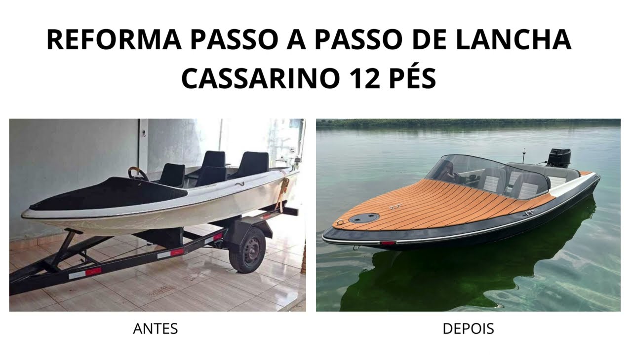REFORMA LANCHA 12 PES CASSARINO