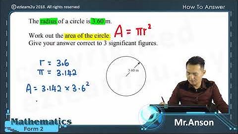 Form 2 Mathematics(English version) sample video