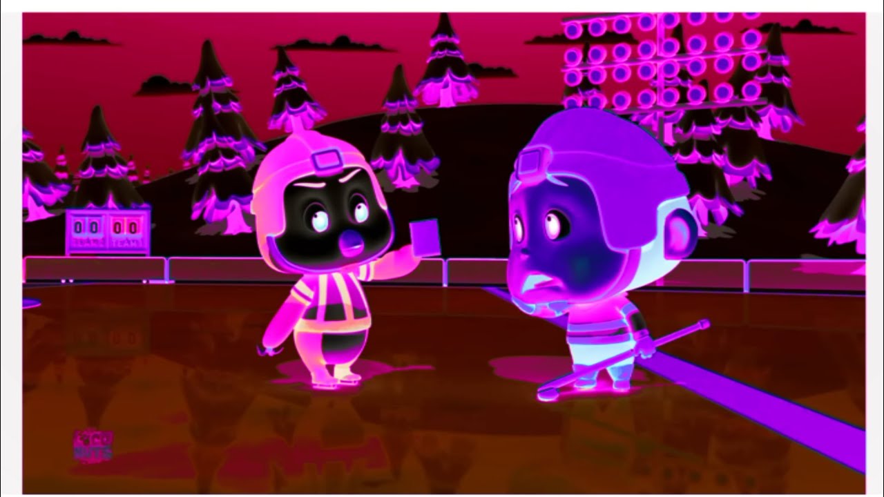 Funny Charlie uses dirty tricks to beat his opponent//Sponsored by Gamavision Csupo effects 