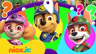 PAW Patrol Jungle Pups Spin the Wheel #1! w/ Tracker & Skye | Games For Kids | Nick Jr.