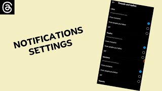 How to Change Notifications Settings in Threads