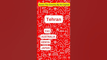 Guess the country by it