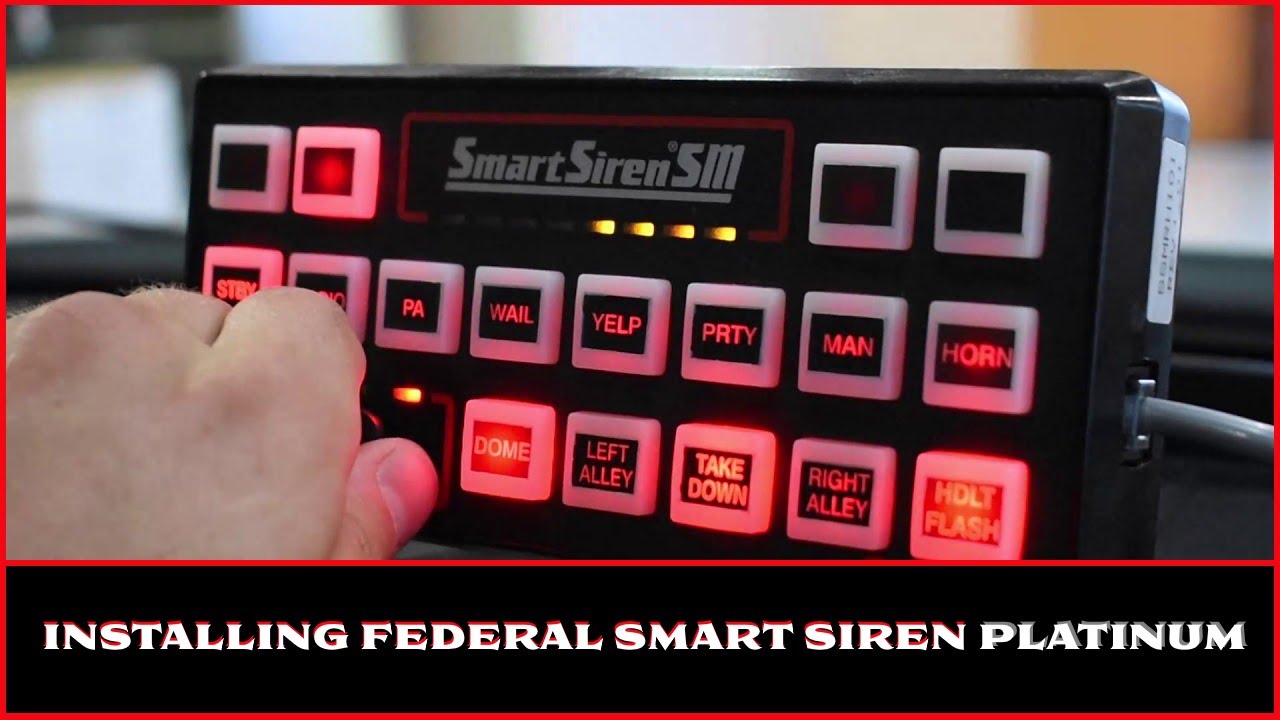 Installing Federal Signal Smart Siren Platinum GTA V LSPDFR YouTube