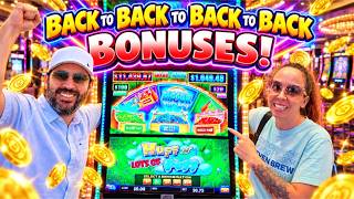 🎰🔥 FOUR BONUSES IN A ROW! 😱 HUFF N' LOTS OF PUFF WENT CRAZY! 💰🐷