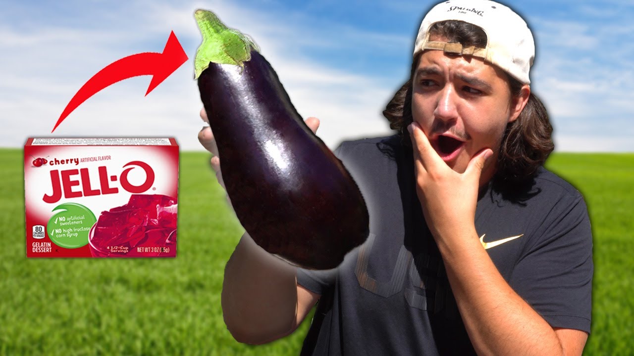 I Made a GUMMY Eggplant?! YouTube