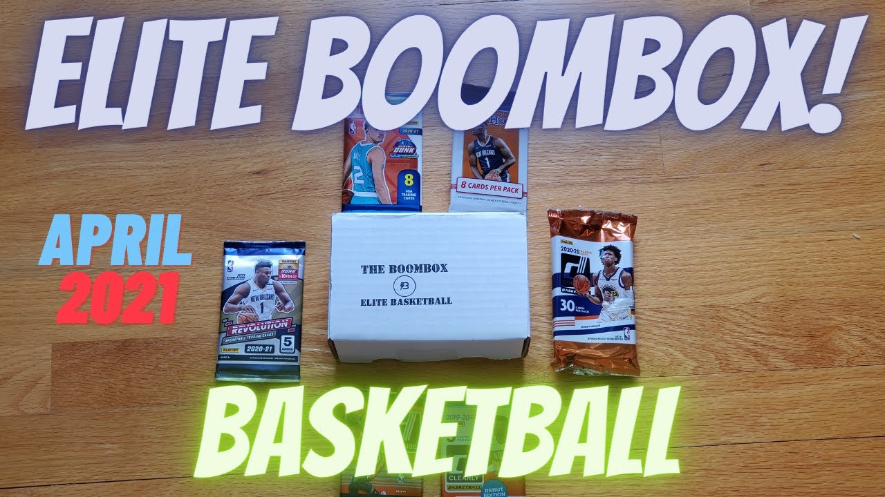 ELITE Boombox BASKETBALL Card Box Opening! April 2021 YouTube