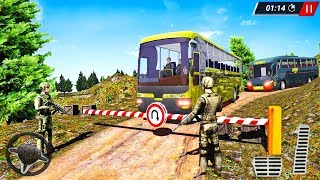 Mountain Off Road Real Army Bus Simulator 2019 - Android Gameplay FHD screenshot 4