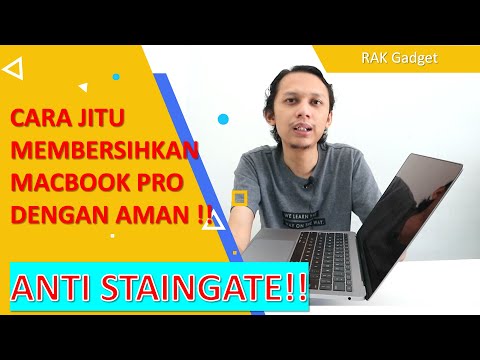 Cara membersihkan macbook pro paling Aman tapi Ampuh | Anti staingate