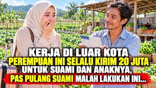 Perempuan Ini Selalu Kirim 20 Juta Untuk Suami Dan Anak, Pas Pulang Suami Malah Lakukan Ini..