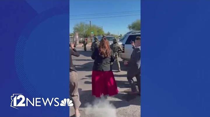 Grijalva claims she was pepper-sprayed by federal agents in Arizona