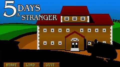 5 Days a Stranger [point-and-click adventure horror game] 1 commentary HD