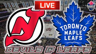 New Jersey Devils vs Toronto Maple Leafs LIVE Stream Game Audio | NHL LIVE Stream Gamecast & Chat