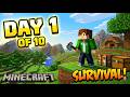 MINECRAFT from the start PART 1 #minecraft #minecraftadventure#survival @RasManer @MrBeast