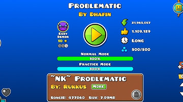 Problematic By Dhafin (Easy Demon)