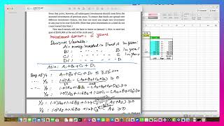 Formulate and Solving a Multiple Period Investment Problem