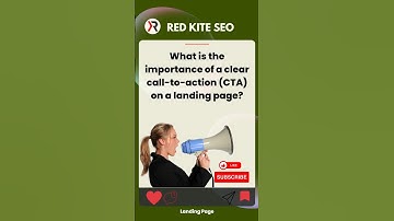 What is the importance of a clear call-to-action on a landing page?