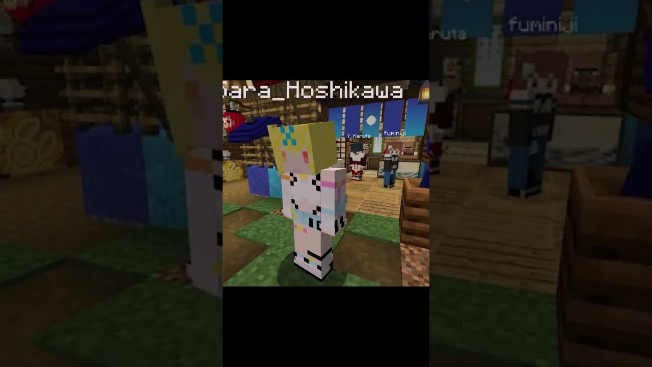 #マイクラ肝試し2022 の和気あいあいとした事前接続テストでの風景 #shorts