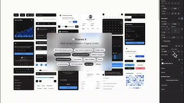 Frames X: Web Design System & Figma UI kis