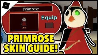 How to get the PRIMROSE PENGUIN SKIN in PIGGY [WINTER HOLIDAY EVENT] || ROBLOX (REFINERY MAP)