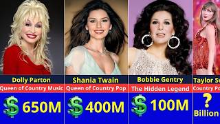 Top 50 Richest Female Country Stars Ever 💰 Their Fortunes Will Shock You!