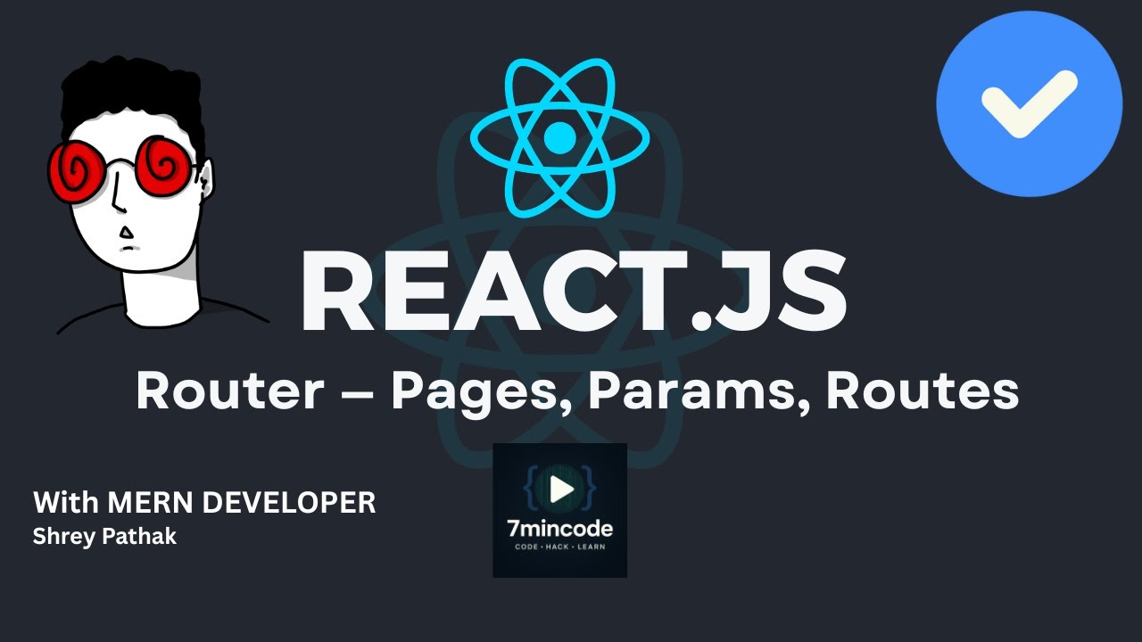 React Js Routing Tutorial for Beginners - Master React Router in 5 Minutes