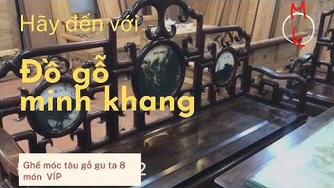 Ghế móc tàu gỗ gu ta cũ 8 món  vip - đồ gỗ cũ đẹp giá rẻ - minh khang đồ gỗ:0968580532