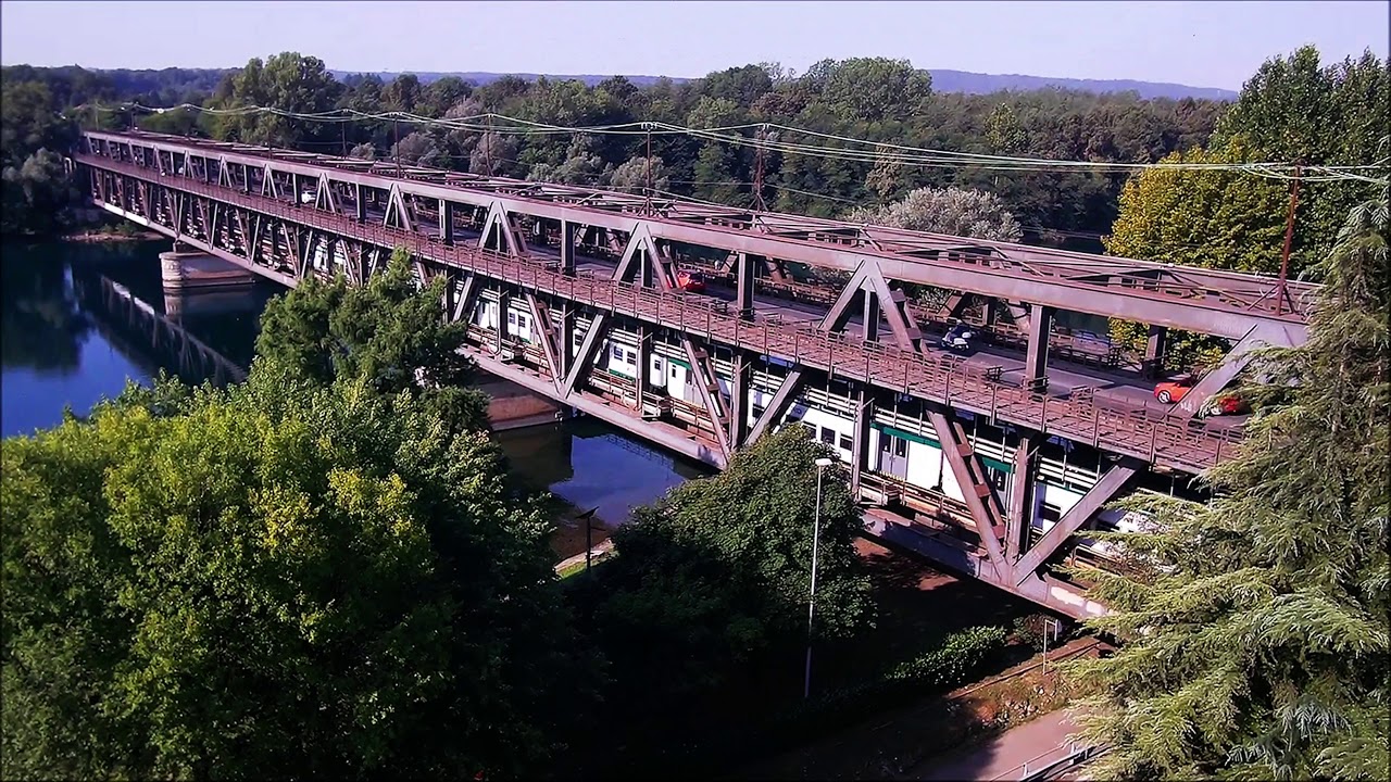 Sesto Calende (Varese) dal drone