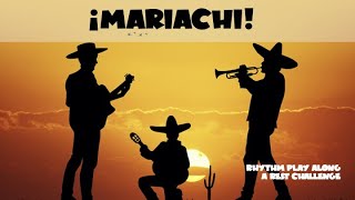 Mariachi Rhythm Play Along - Rests Off To Mexico Percussion Rhythm Builder Recorder