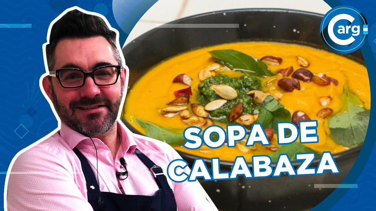 RECETA DE SOPA DE CALABAZA