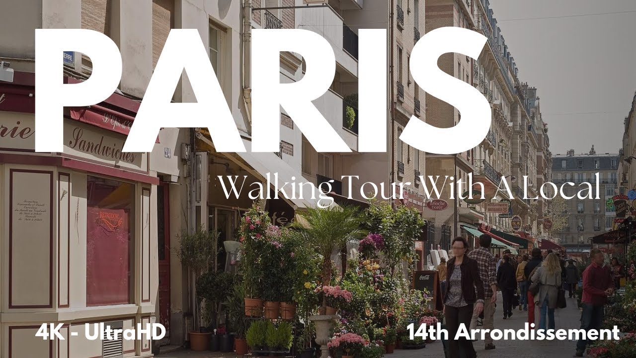 A walk in Paris - 14th arrondissement - July 2024 - 4K HDR / 파리 14구 산책 - 2024년 7월 - 4K HDR