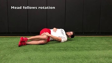 Stretch - Side Lying Torso Rotation