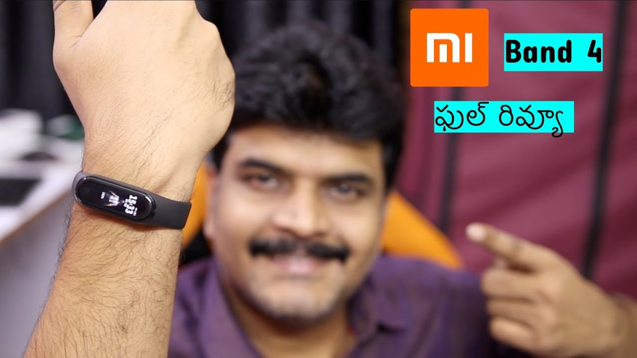 Mi Band 4 Review ll in Telugu ll tech news brasil