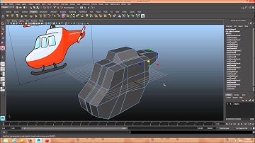 Maya For Beginners - Modeling Helicopter Tutorial HD Part 3